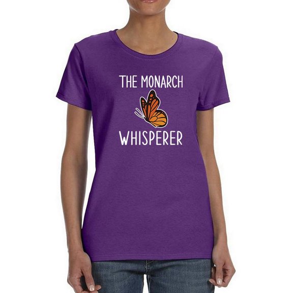 The Monarch Whisperer T-Shirt Women -Smartprints Designs, Female 3X-Large