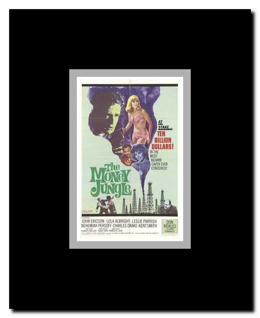 The Money Jungle Framed Movie Poster