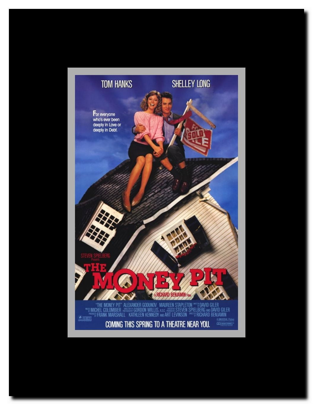 The Money Pit Framed Movie Poster