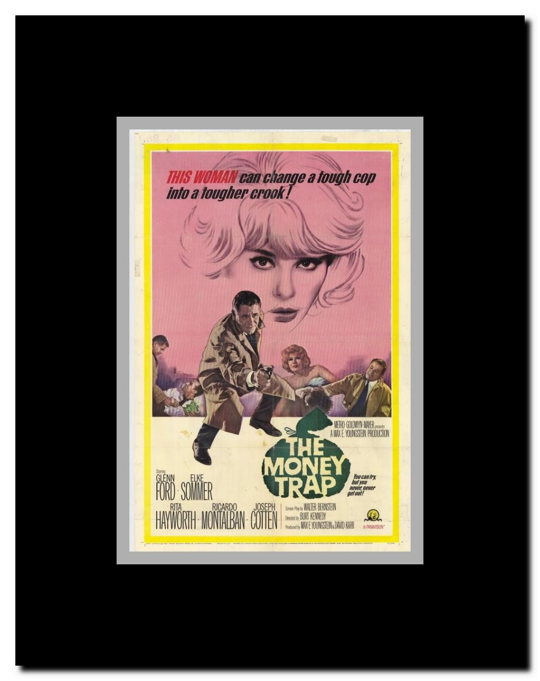 The Money Trap Framed Movie Poster