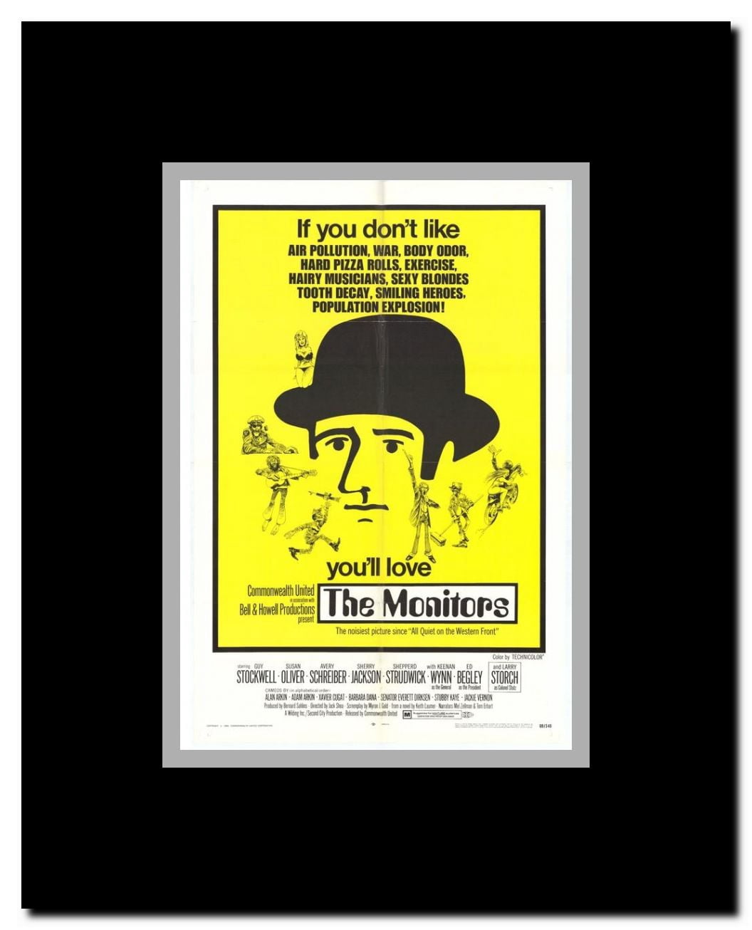 The Monitors Framed Movie Poster