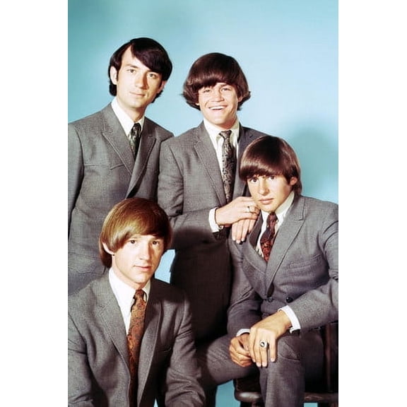 The Monkees Davy Jones Micky Dolenz Peter Tork Mike Nesmith Suits 24x36 Poster