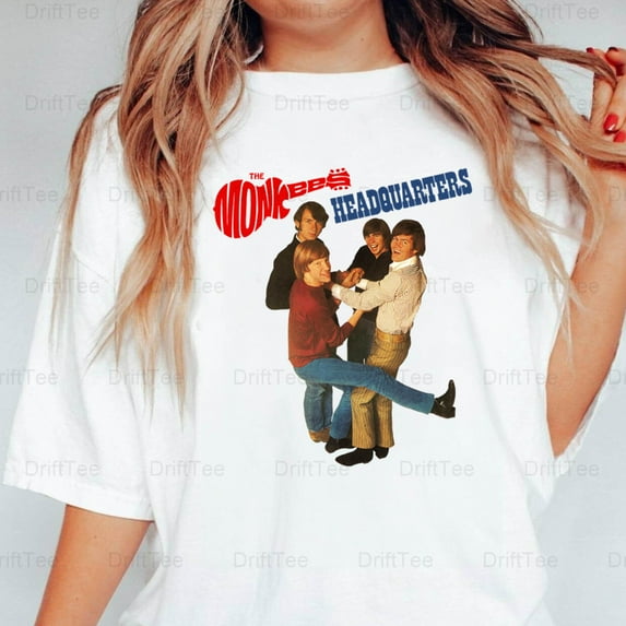 The Monkees Headquarters Vintage Retro Pop Rock Psychedelic Bubblegum T-Shirt Unisex, up to 5XL