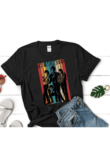 Monkees Shirts Vintage Retro Band Tees Monkees Shirts Vintage Retro Band Tees
