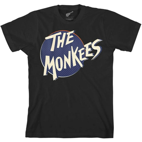 The Monkees Unisex T-Shirt Retro Dot Logo (Medium)