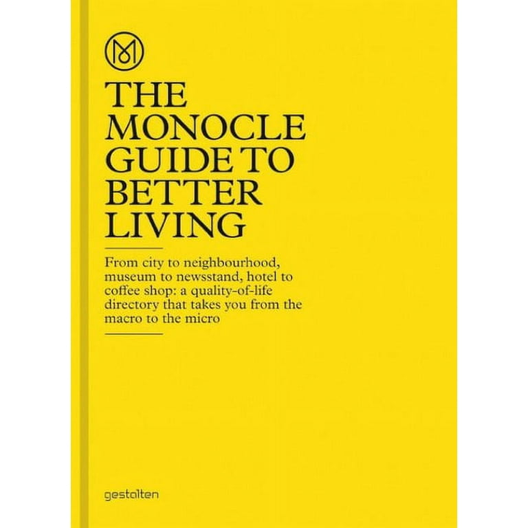 Free Shipping! The Monocle Guide to Better Living (Hardcover