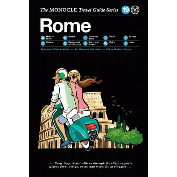 The Monocle Travel Guide to Rome: The Monocle Travel Guide Series Hardcover 389955681X 9783899556810 Brule, Tyler