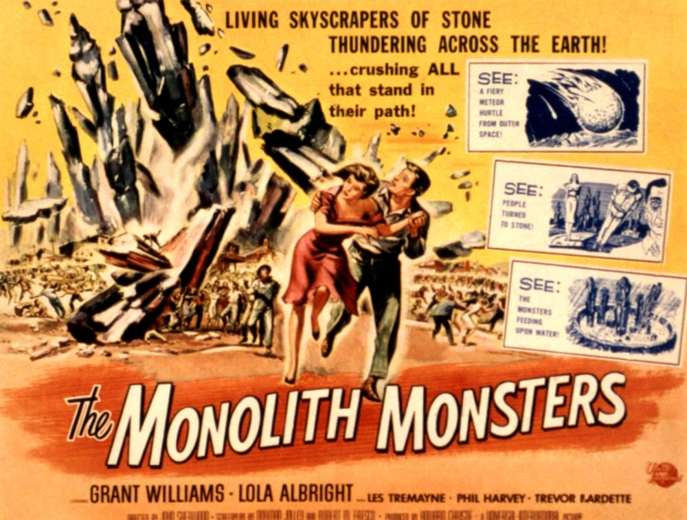 The Monolith Monsters Canvas Art - (28 x 22)