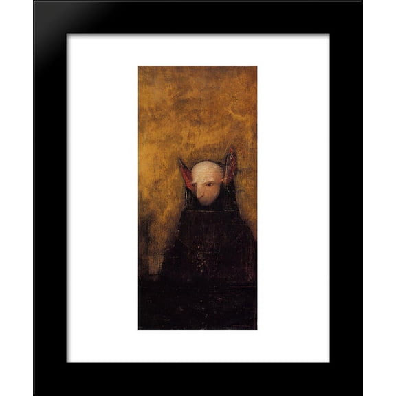 The Monster 20x24 Framed Art Print by Redon, Odilon