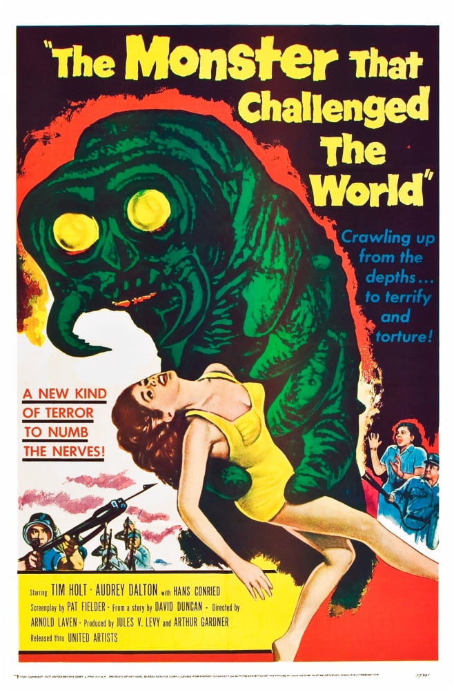 The Monster That Challenged The World Canvas Art - (24 x 36)