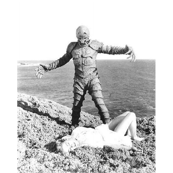 The Monster of Piedras Blancas 1959 Jeanne Carmen Pete Dunn 4x6 inch photo