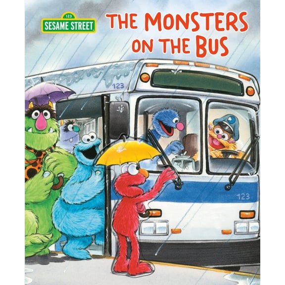 Pre-Owned The Monsters on the Bus (Sesame Street) (Sesame Street Board Books), 9780593481189, 0593481186, Paperback,