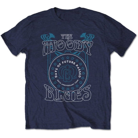The Moody Blues Unisex T-Shirt Days of Future Passed Tour (Medium)