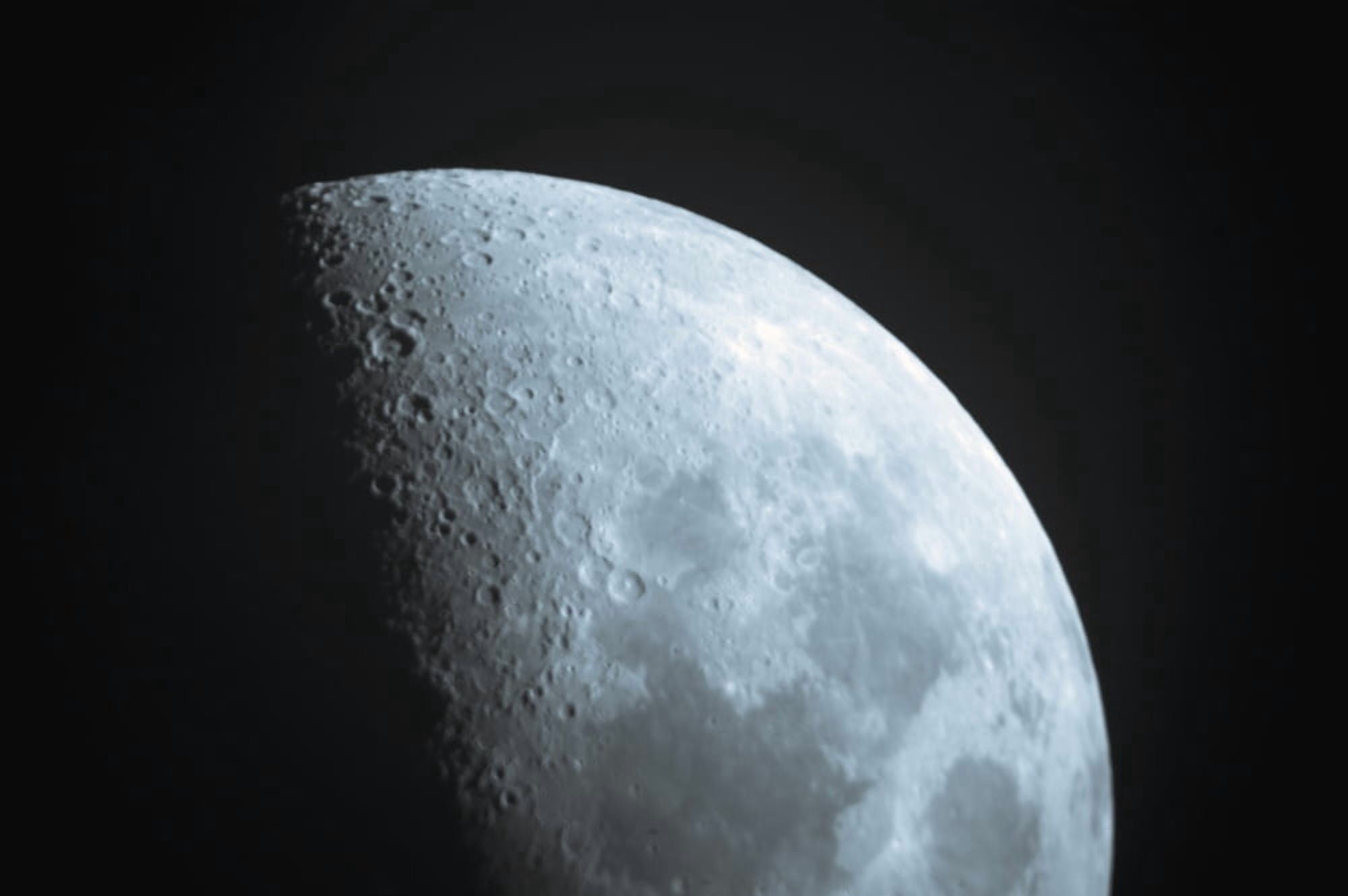 The Moon Canvas Art - Keith Levit Design Pics (36 x 24)