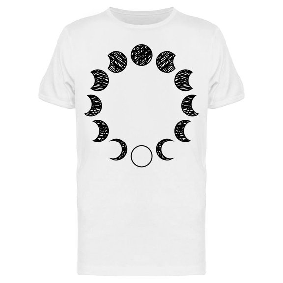 The Moon Cycle T-Shirt Men -Image by Shutterstock, Male Small