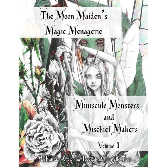 The Moon Maiden's Magic Menagerie : A Coloring Book