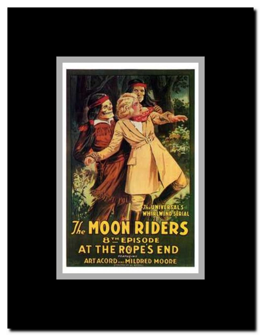 The Moon Riders Framed Movie Poster
