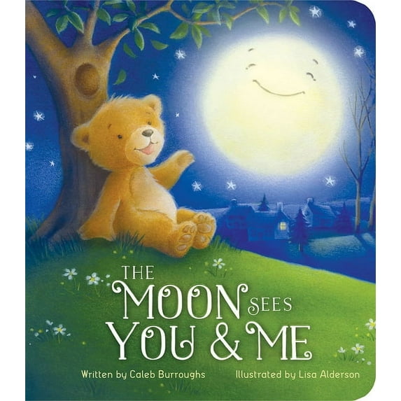 The Moon Sees You and Me, (Board Book)