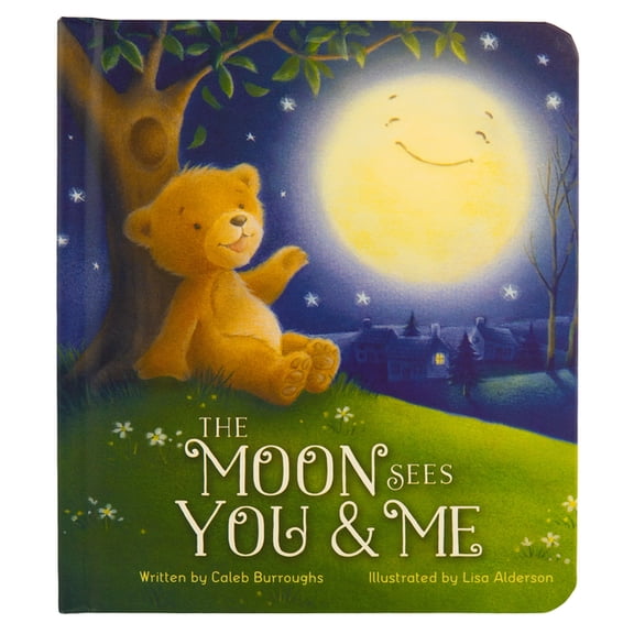 The Moon Sees You and Me, (Board Book)