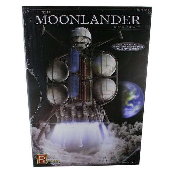 Pegasus Hobbies 9109 1/350 The Moonlander Plastic Model Kit