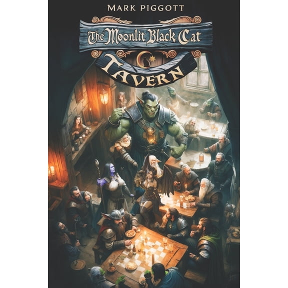 The Moonlit Black Cat Tavern, (Paperback)