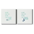 thumbnail image 1 of The More I Like My Cat - Premium Gallery Wrapped Canvas - Ready to Hang Set of 2 - 40 x 40 Each, 1 of 6