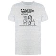 thumbnail image 1 of The More I Read... Phrase Tee Men's -Image by Shutterstock, 1 of 1
