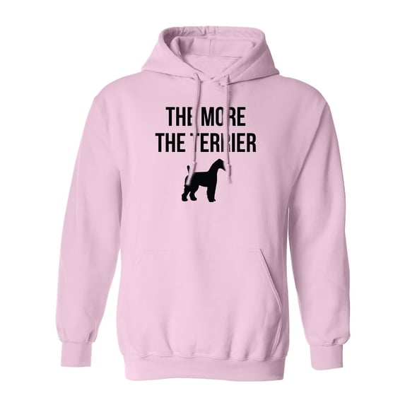 The More The Terrier Adult Hooded Sweatshirt