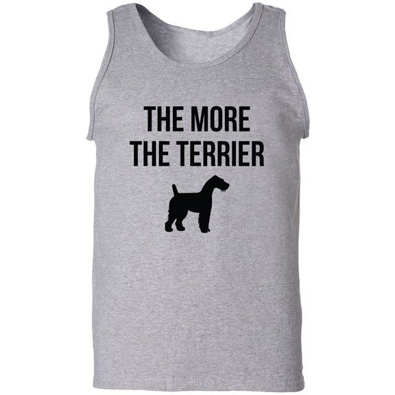 The More The Terrier Adult Tank Top
