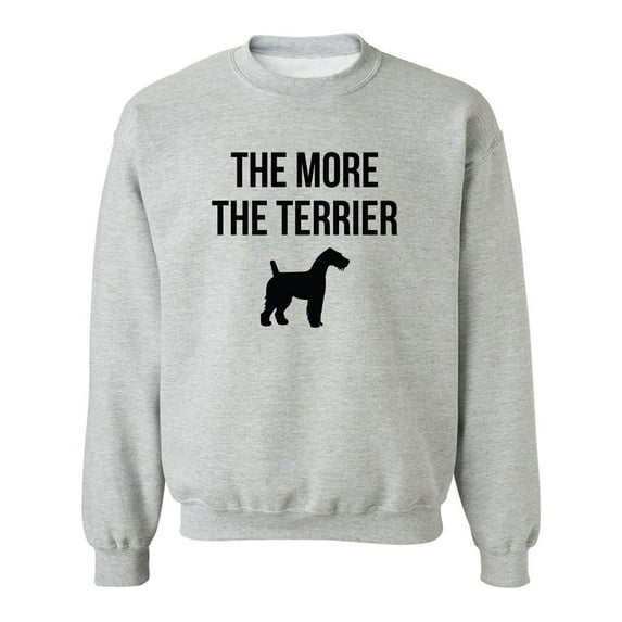 The More The Terrier Crewneck Sweatshirt