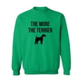 thumbnail image 1 of The More The Terrier Crewneck Sweatshirt, 1 of 3