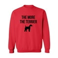 thumbnail image 1 of The More The Terrier Crewneck Sweatshirt, 1 of 3