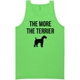thumbnail image 1 of The More The Terrier Neon Tank Top, 1 of 1
