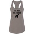 thumbnail image 1 of The More The Terrier Racerback Tank, 1 of 2
