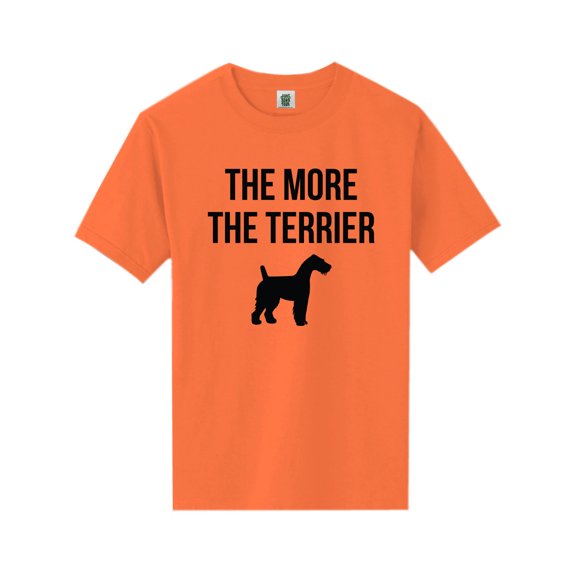 The More The Terrier Short Sleeve Neon T-Shirt
