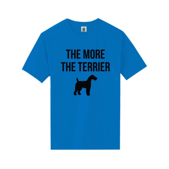 The More The Terrier Short Sleeve Neon T-Shirt