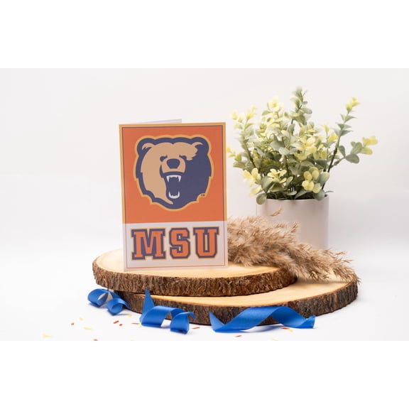 The Morgan Way Pop-Up Card with Laser Cut Envelope  Morgan State University Graduation, Acceptance & Supporter Card