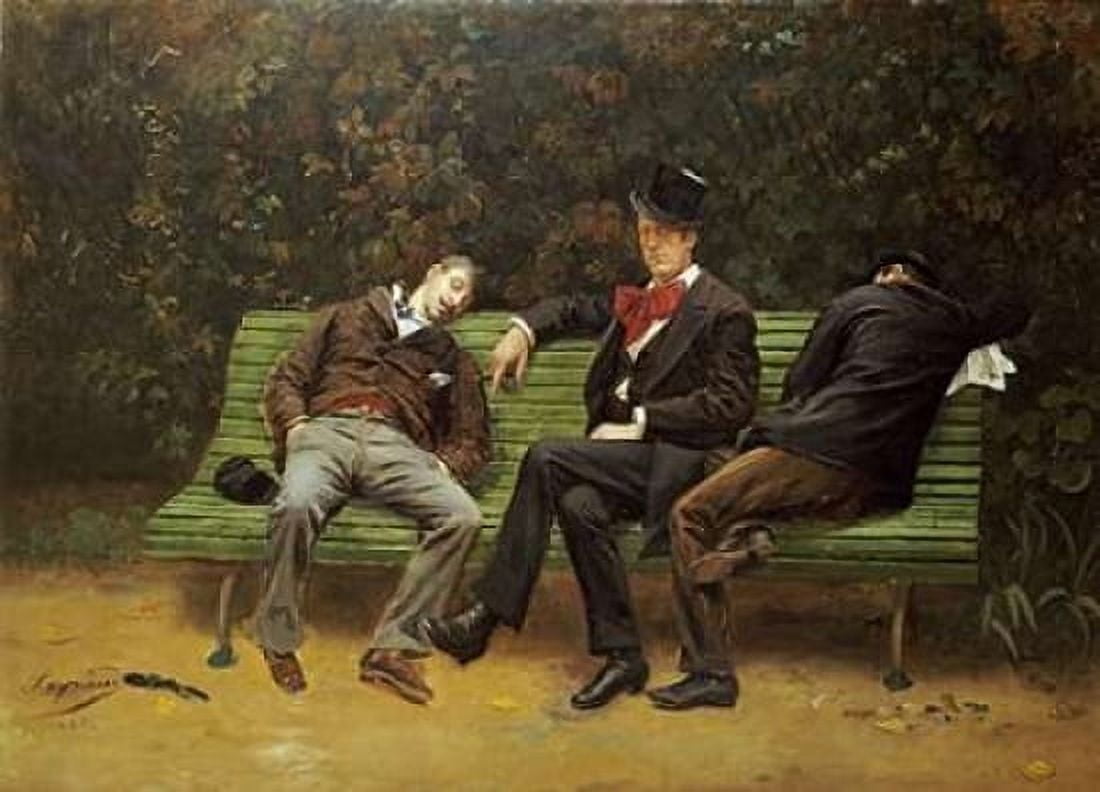 The Morning After Canvas Art - Joseph Furtune Layraud (18 x 24)