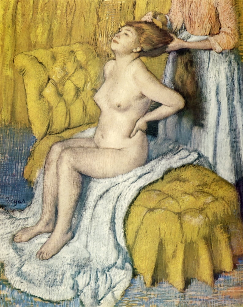 The Morning Toilet 1886 Canvas Art - Edgar Degas (18 x 24)