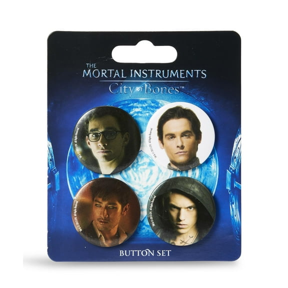 The Mortal Instruments: City of Bones 1.5 Button Set - 4-Piece