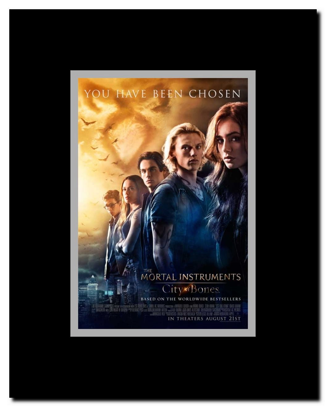 The Mortal Instruments: City of Bones Framed Movie Poster