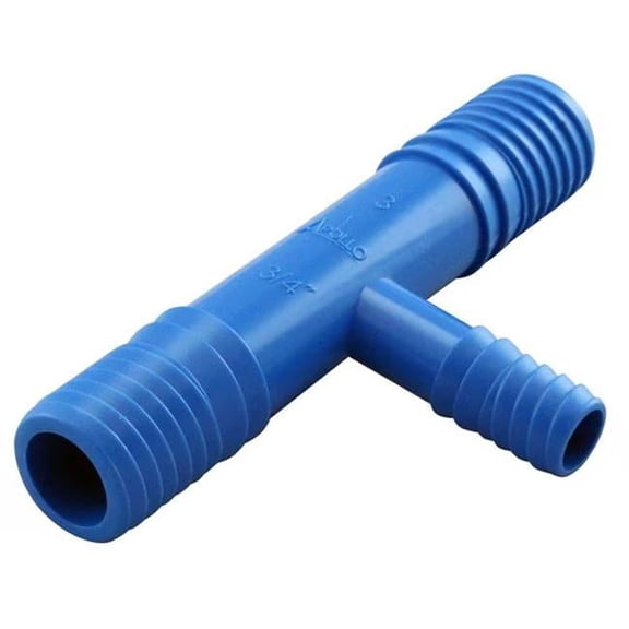 The Mosack Group  0.75 x 0.75 x 0.375 in. Funny Pipe Reducing Insert Tee