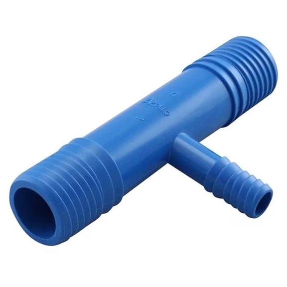 The Mosack Group 1 x 1 x 0.375 in. Funny Pipe Reducing Insert Tee Fitting
