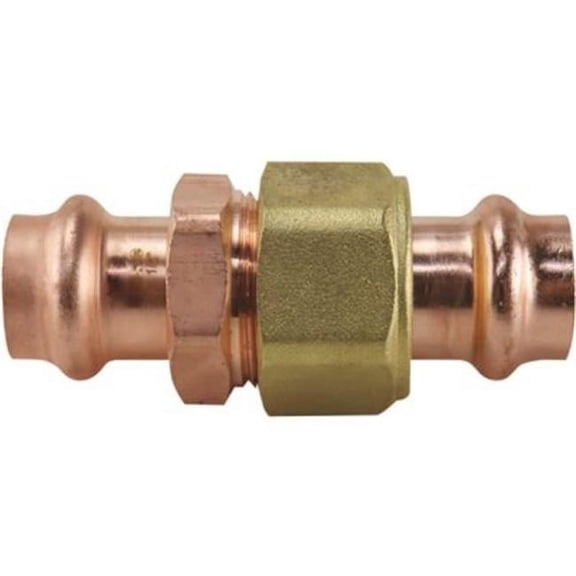 The Mosack Group XPRU12 0.5 in. Copper Press x Press Pressure Union