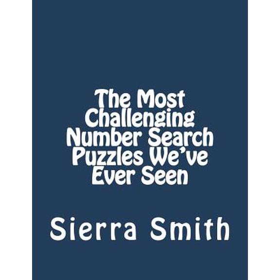 The Most Challenging Number Search Puzzles We've Ever Seen