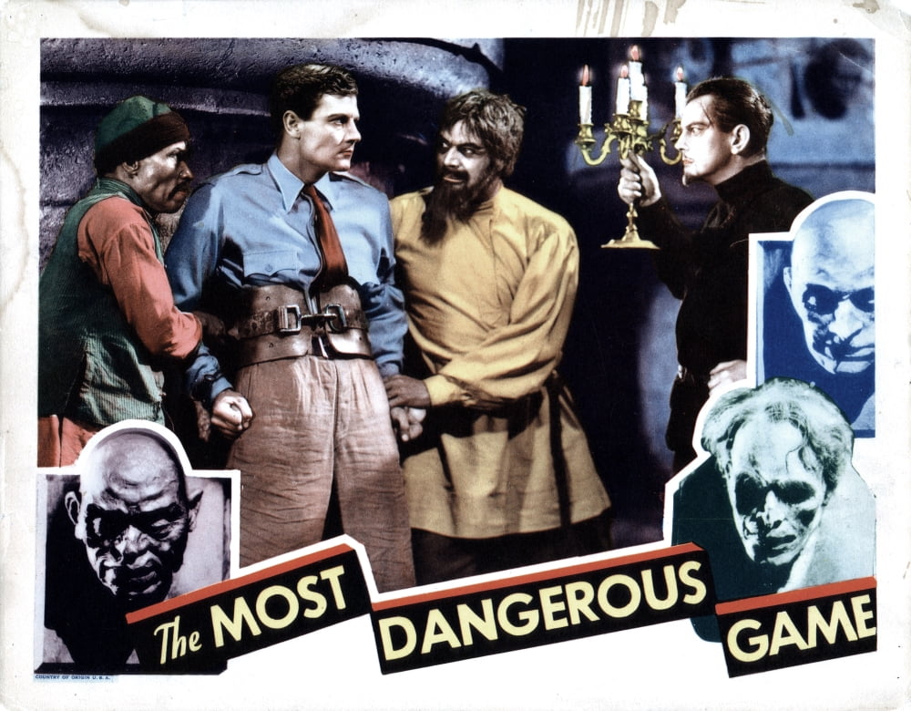 The Most Dangerous Game Canvas Art - (28 x 22)
