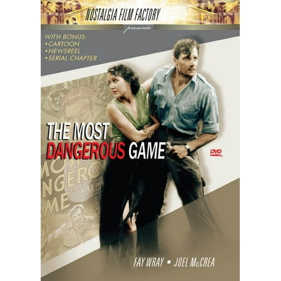 The Most Dangerous Game (DVD), Vci Video, Action & Adventure