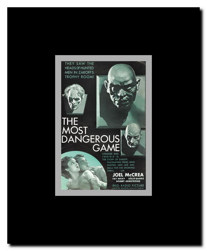 The Most Dangerous Game Framed Movie Poster