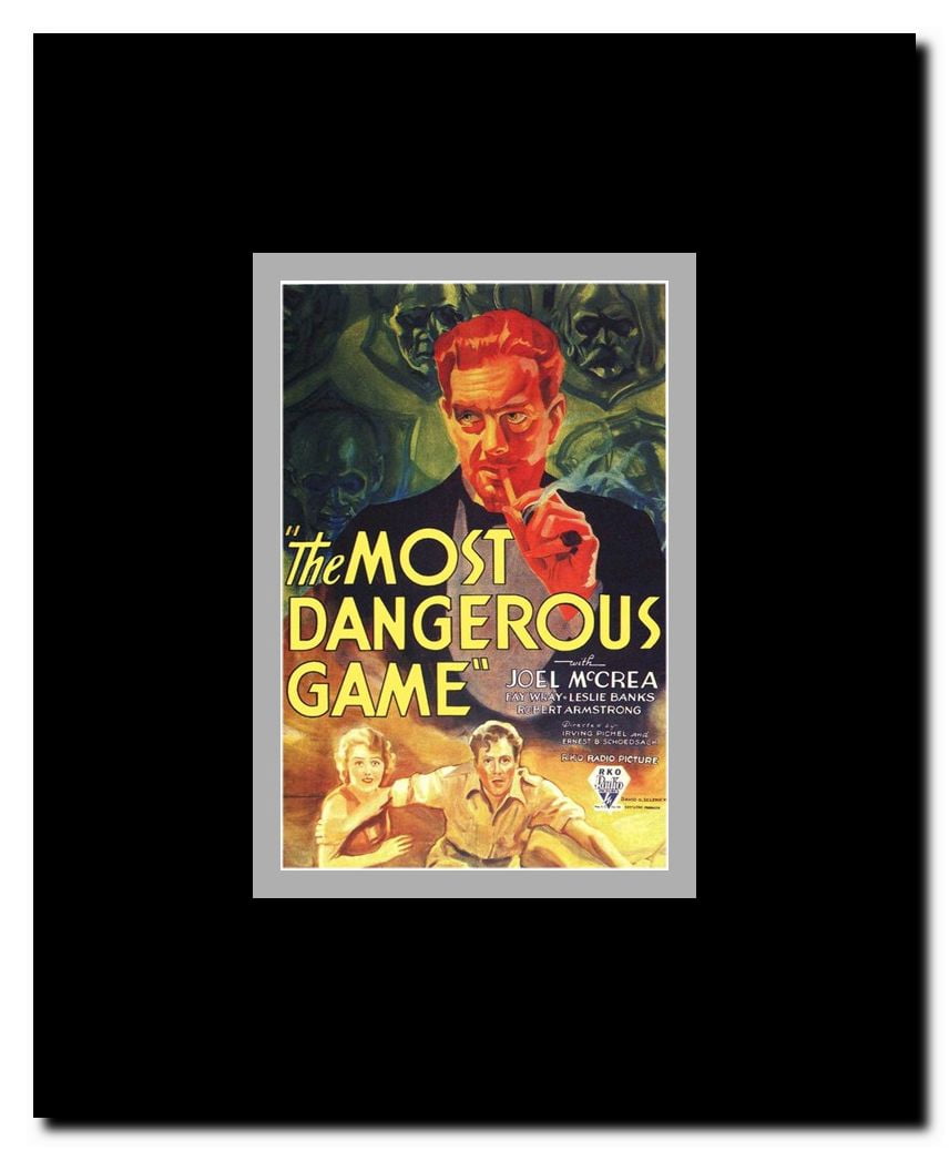 The Most Dangerous Game Framed Movie Poster