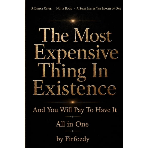 The Most Expensive Thing In Existence - All in One: And You Will Pay To Have It, (Paperback)